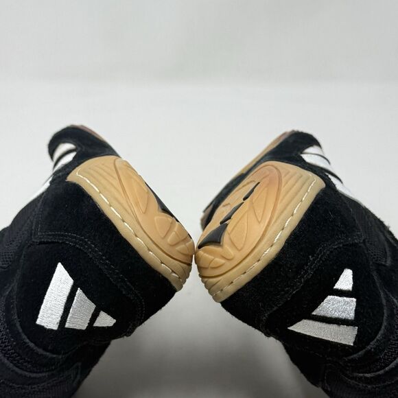 Adidas Tyrint Wrestling Boxing Shoes Mens 10 Black Suede Mesh Sneakers Vintage main image 13